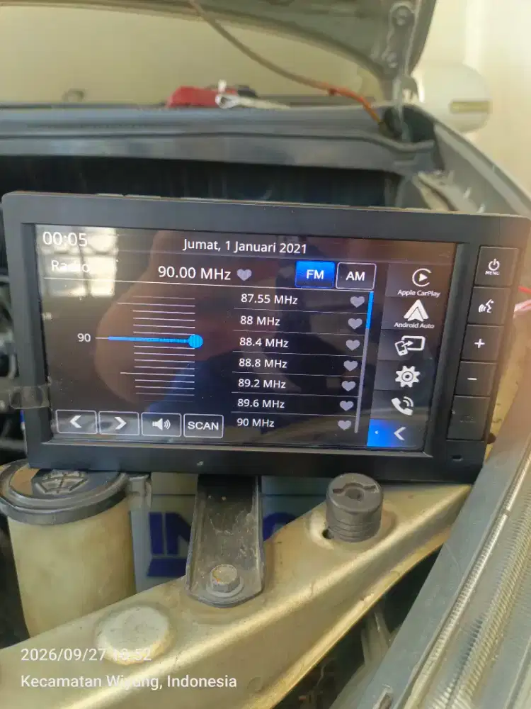 Headunit Honda Brio 2024 Original Android Auto Carplay