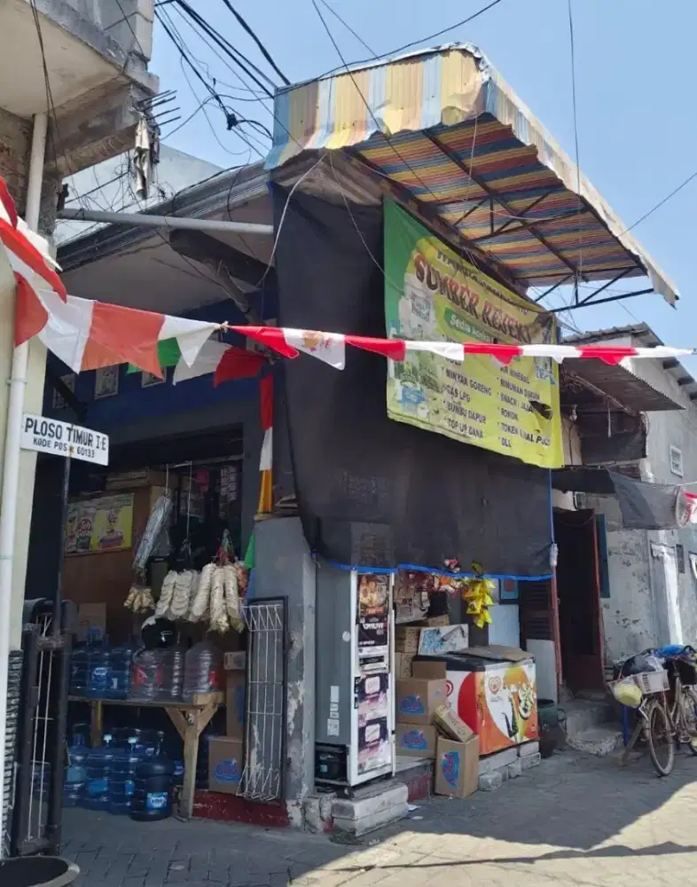 Dijual !! Ruko mini siap bangun 2 lantai (atap cor)