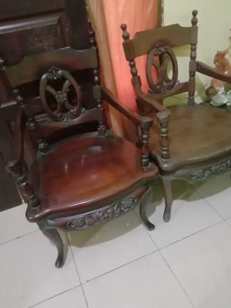 Jual meja kursi teras jati