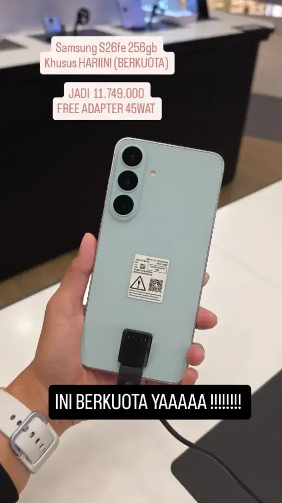 S26fe khusus HARIINI MINGGU PROMI SPECIAL