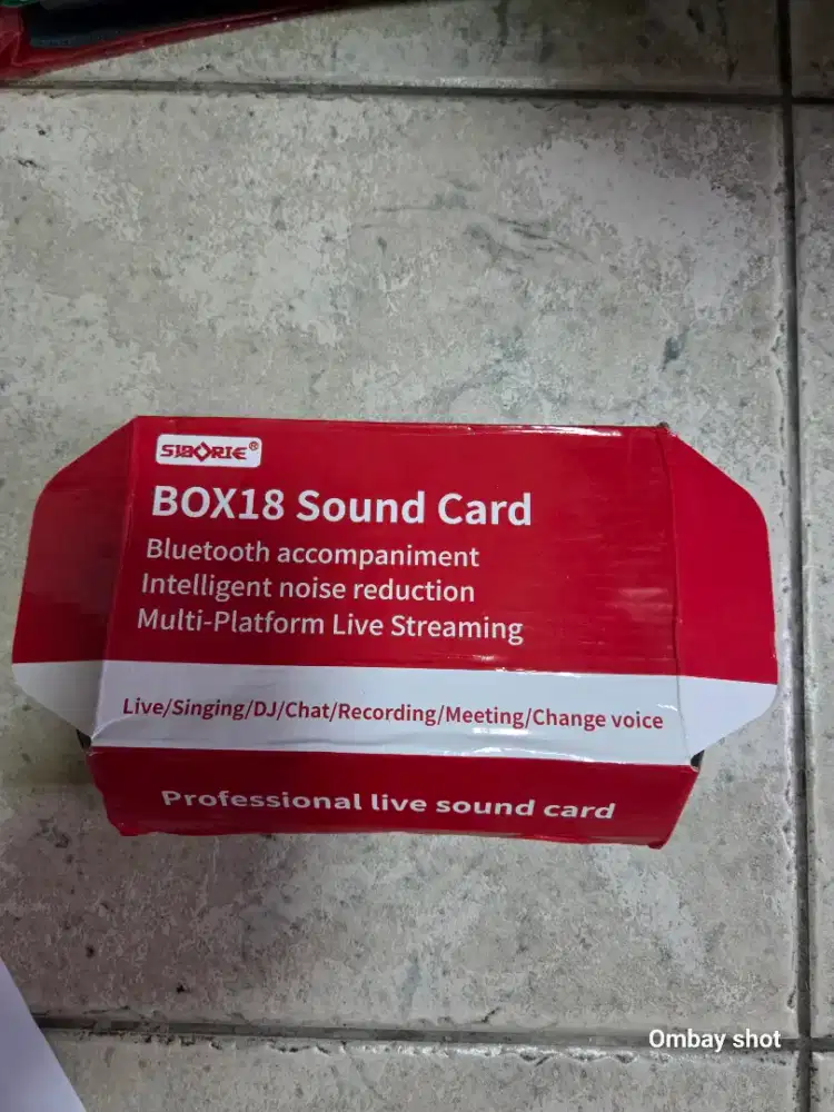 Sound card portable