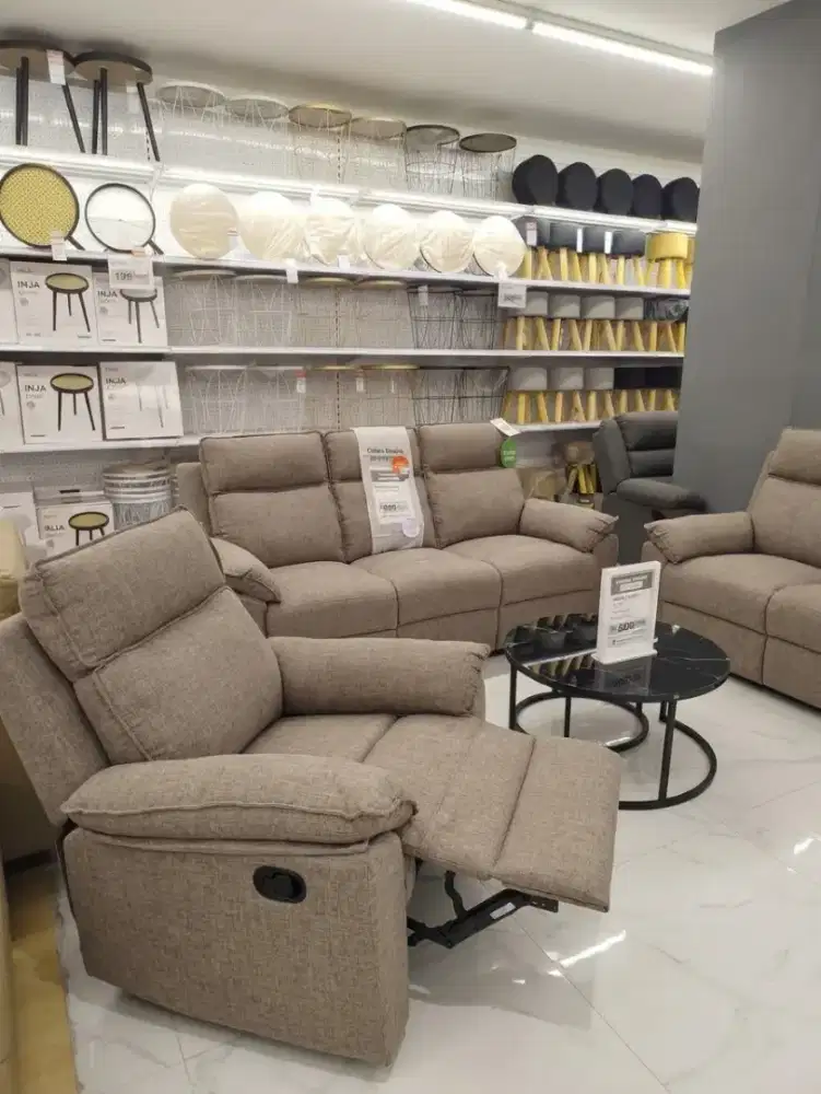 JUAL MURAH SOFA SET RECLINER CILEGON