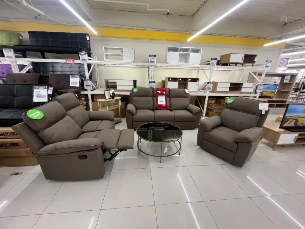 CEPAT HABIS! PROMO BESAR SOFA / SOFA RUANG TAMU / RECLINER SET