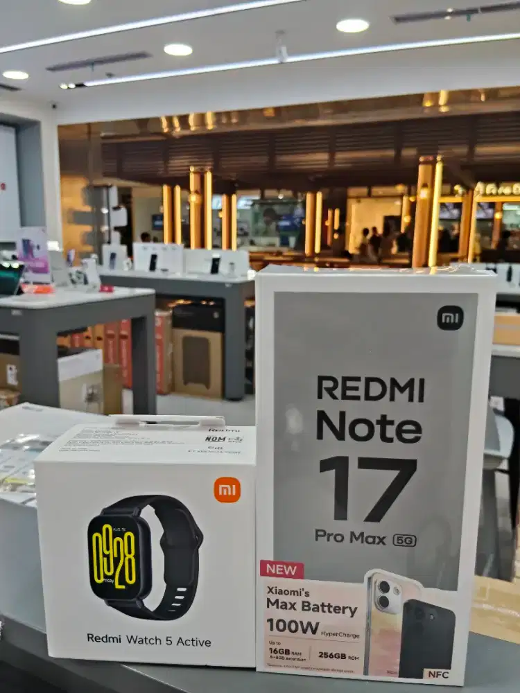 Redmi note 17 promax promo fre jam tangan