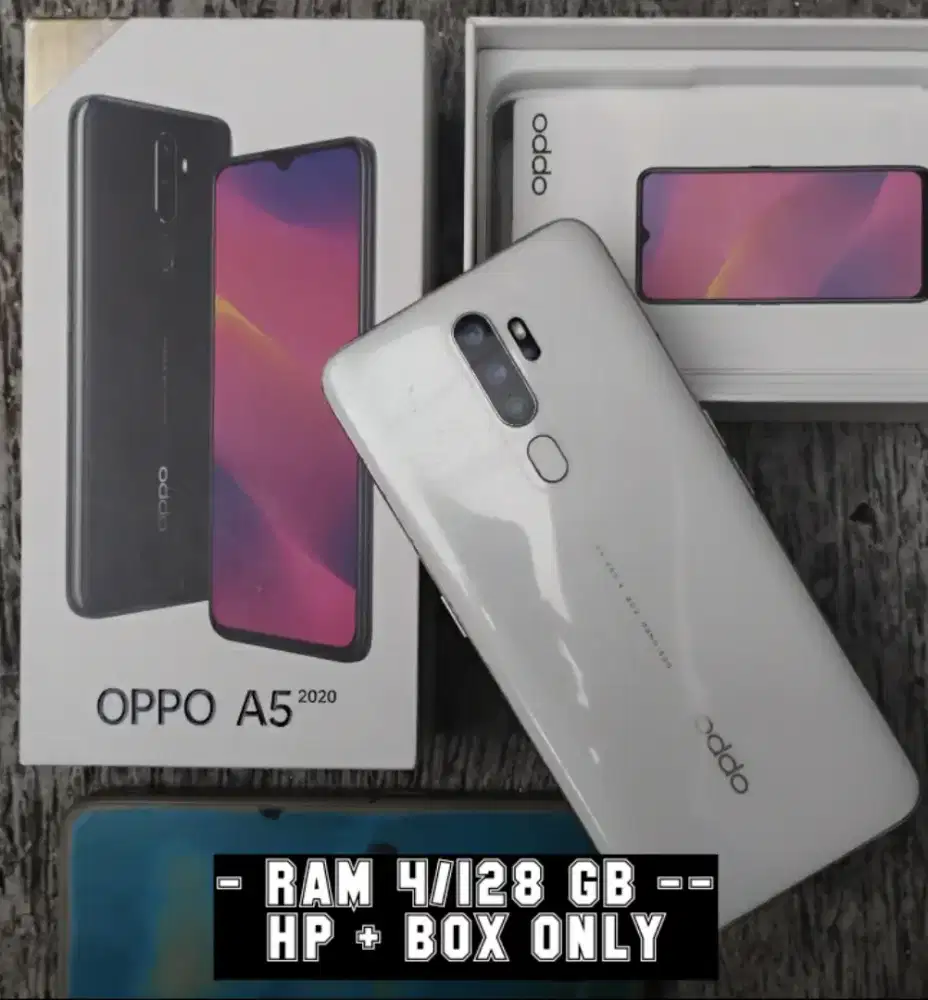 OPPO A5 2020 - RAM 4/128 GB || HP + BOX