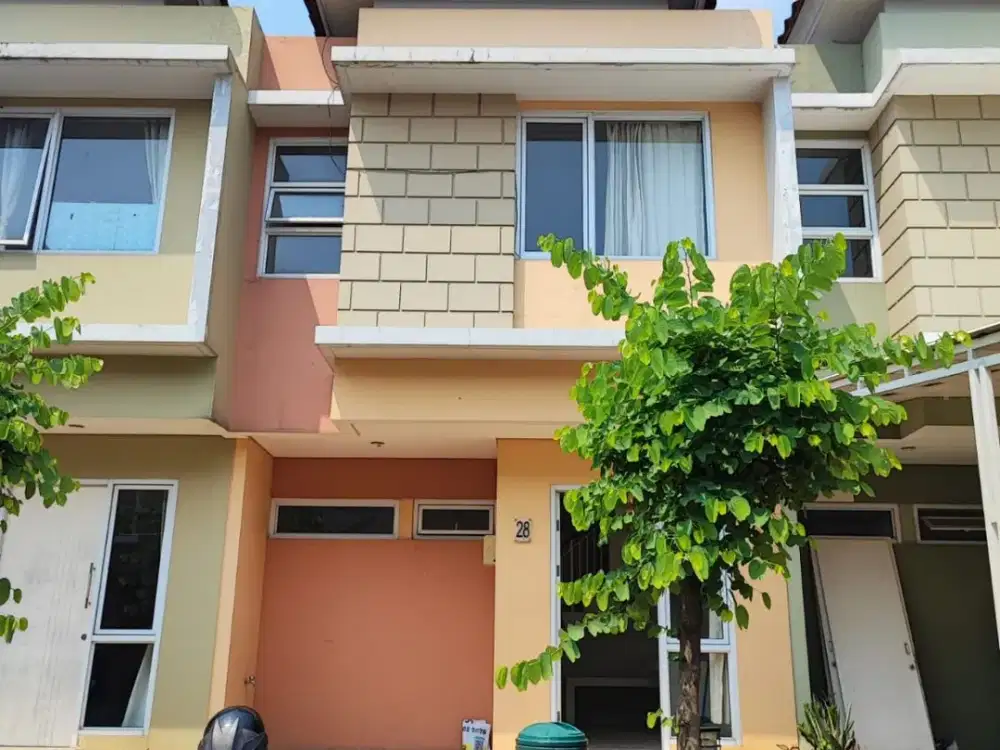 Disewakan Rumah Cluster Virginia Village Gading Serpong Lokasi Strategis dekat ke mana mana