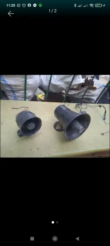 Dijual klakson cepat