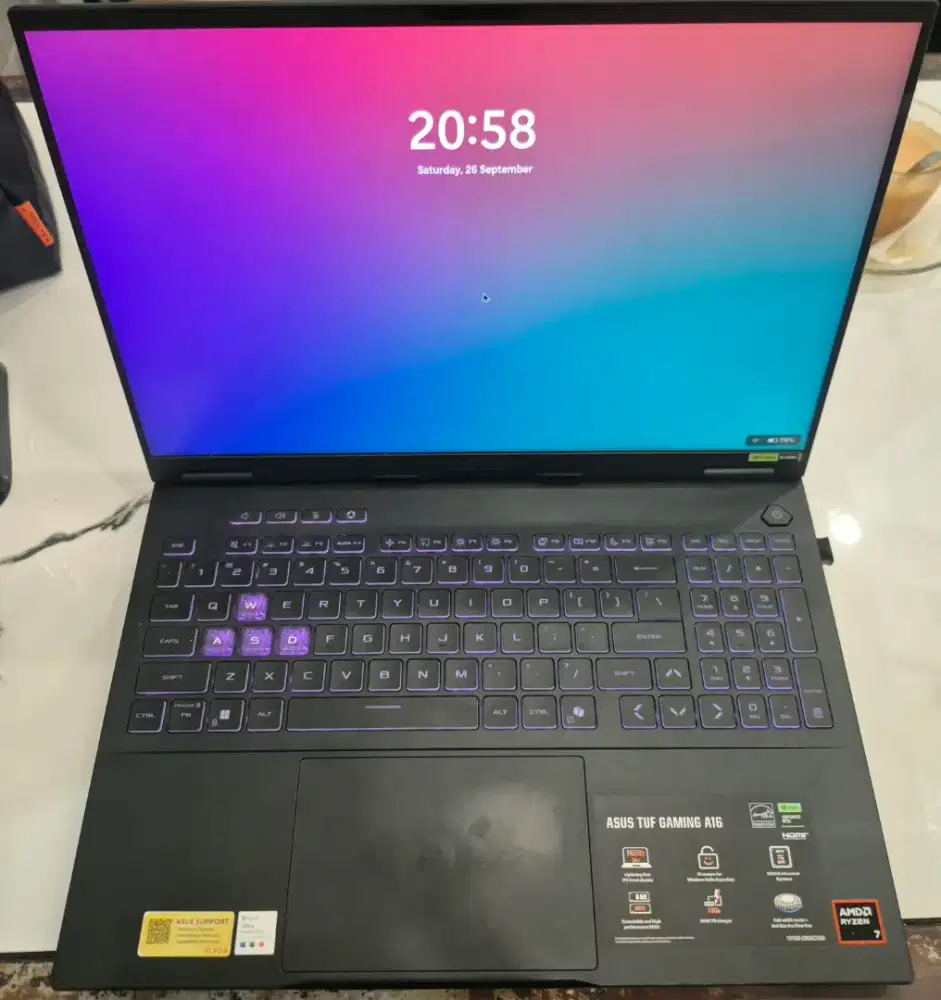 laptop asus tuf gaming a16 rtx 5060 nett