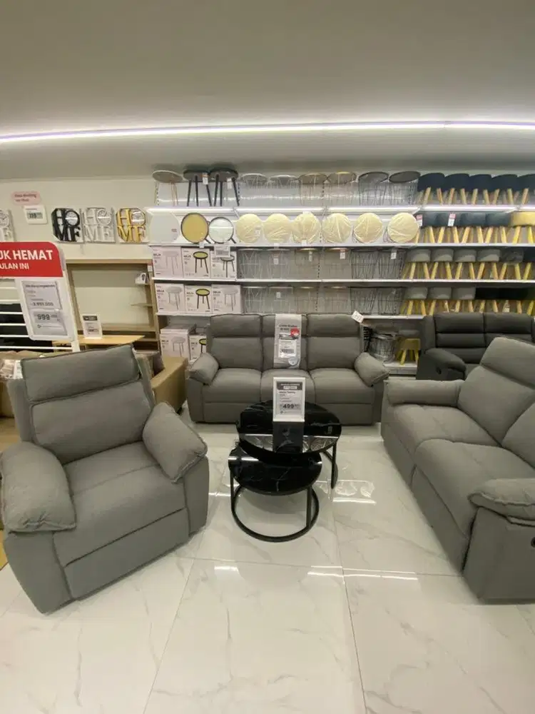 JUAL MURAH SOFA RECLINER NEO LORRY BROWN SELMA CILEGON