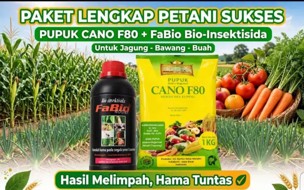 Pupuk Cano F80 packing 1Kg