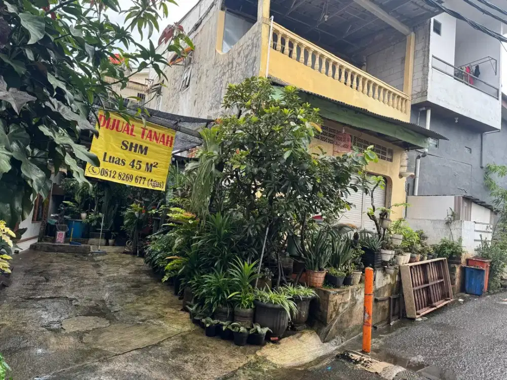 Dijual tanah Jln Kobangdiklat I 45 m2 murah
