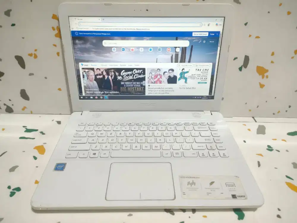 Laptop Asus X441M - CELERON N4000 - HDD 500GB -4GB -SIAP PAKAI -