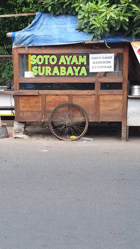 Dijual gerobak soto dll