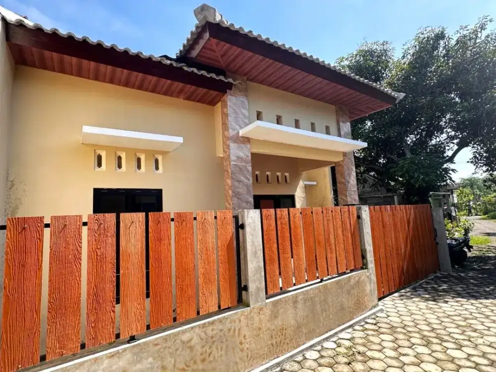 Rumah Jogja Kalasan Utara Soto Batok SHM PBG Aman