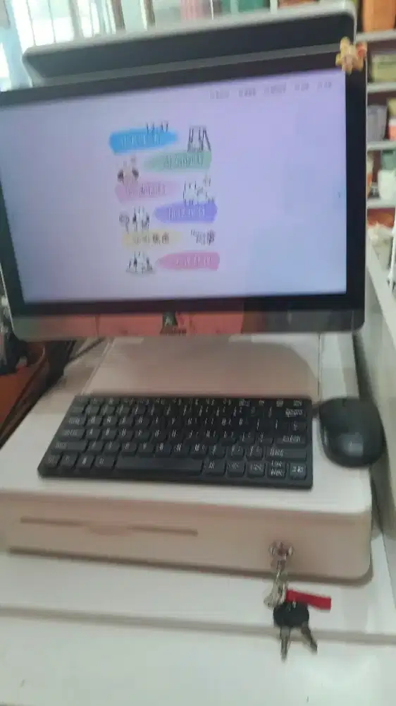 Mesin kasir set printer