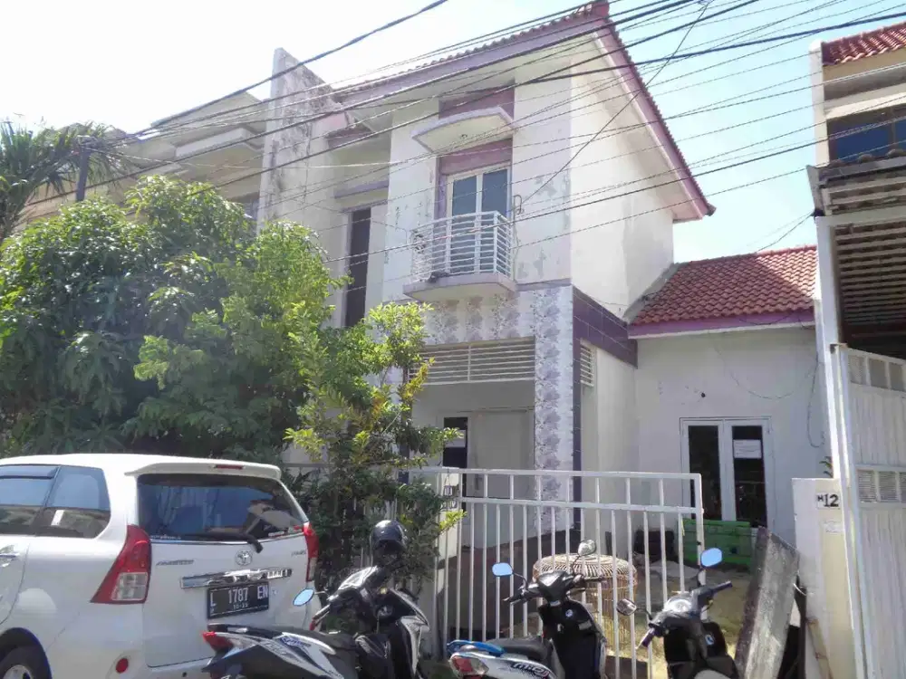 Dijual Via Lelang Rumah lokasi Lebak Indah Regency Kel.Gading Kec Tambaksari Surabaya