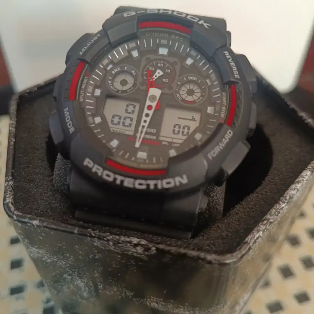 Jual Casio G-Shock GA-100-1A4 Like New!!