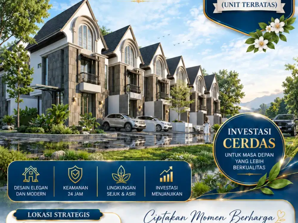 Promo 100 Jt untuk 2 Pembeli Unit Eksklusif di Kota Batu