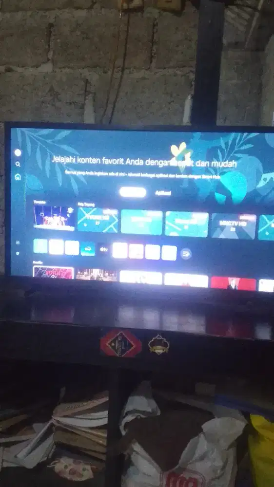 Tv LED smart android 32 in