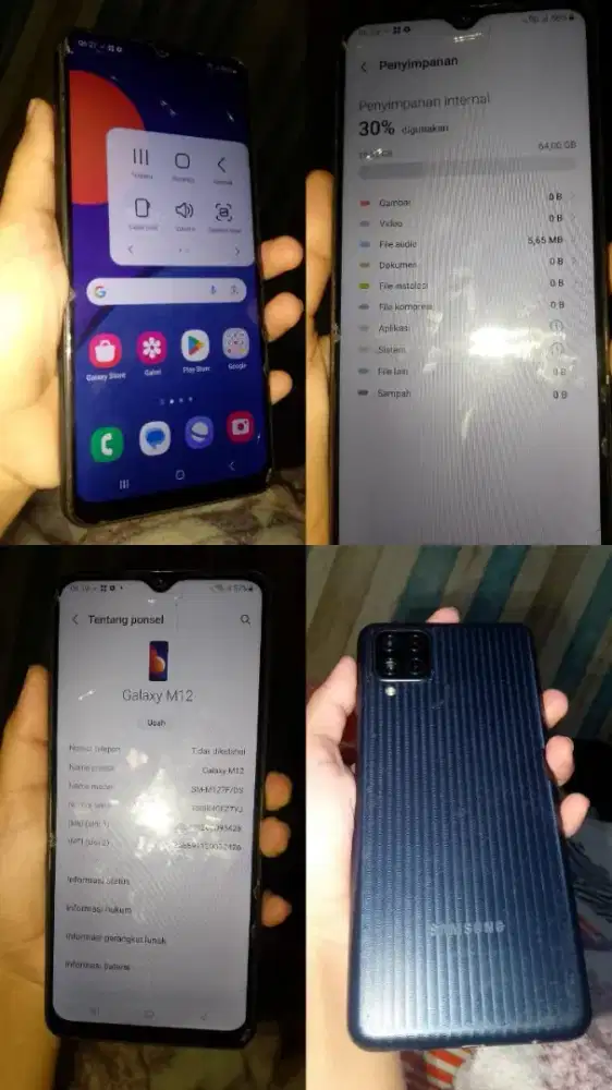 Samsung M12 4 64 jual cpt