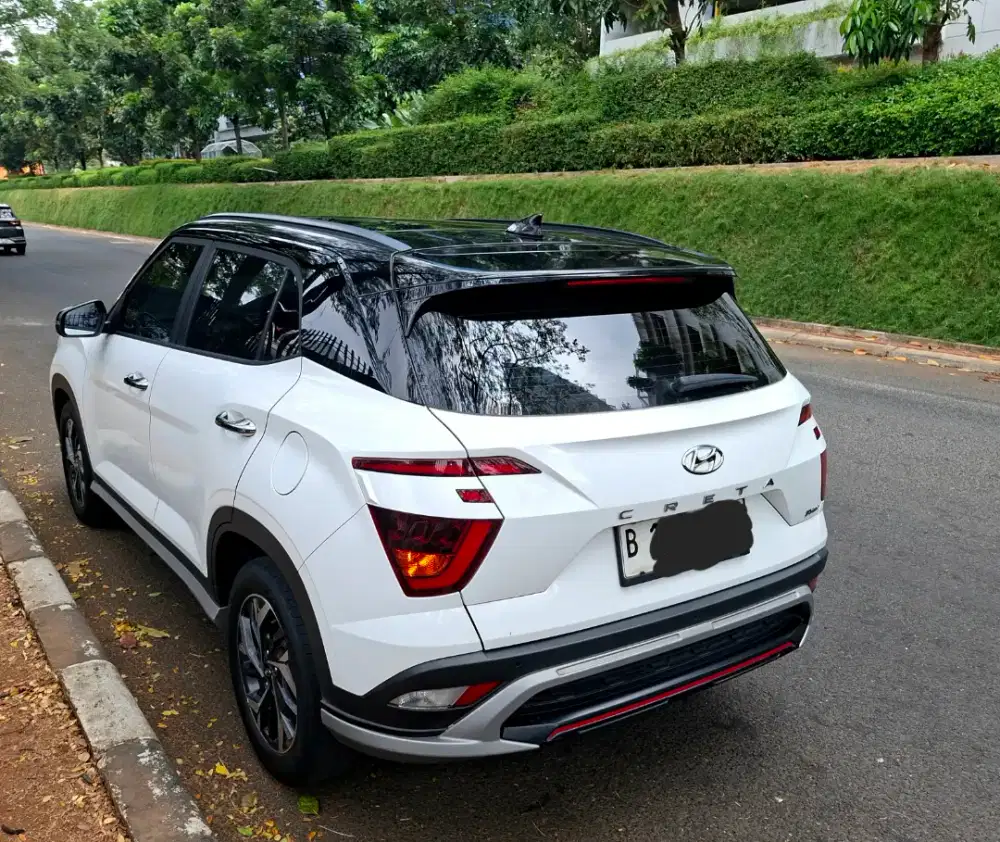 Tipe tertinggi Blacktop! Hyundai Creta Two tone prime 2023 AT
