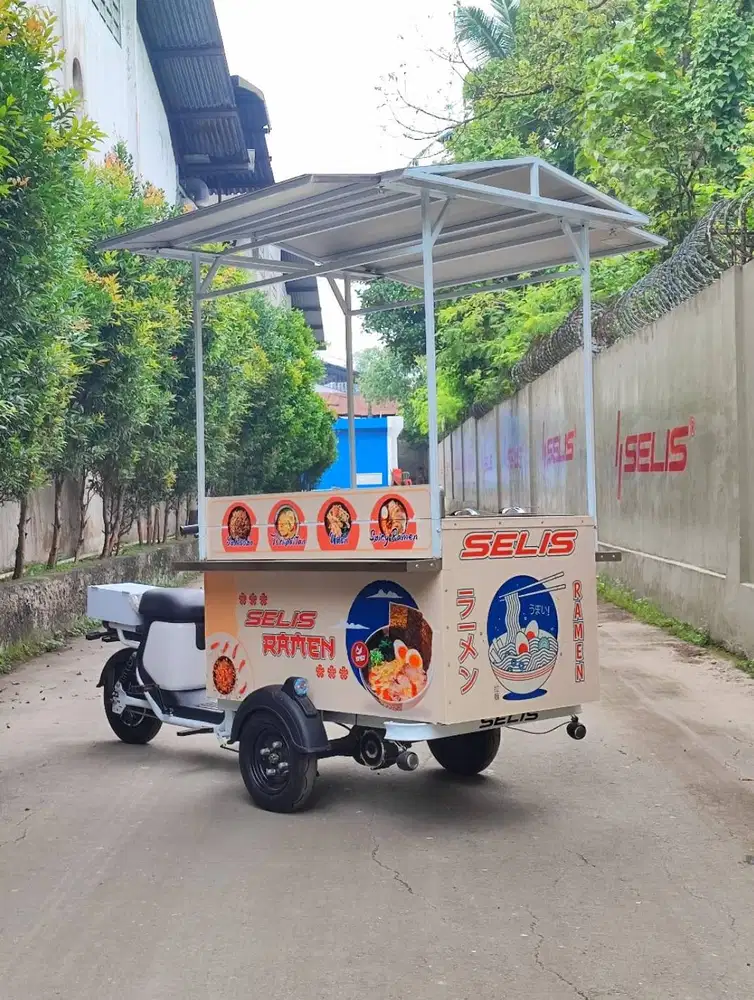 SELIS PUJASERA GEROBAK LISTRIK UNTUK JUALAN RAMEN