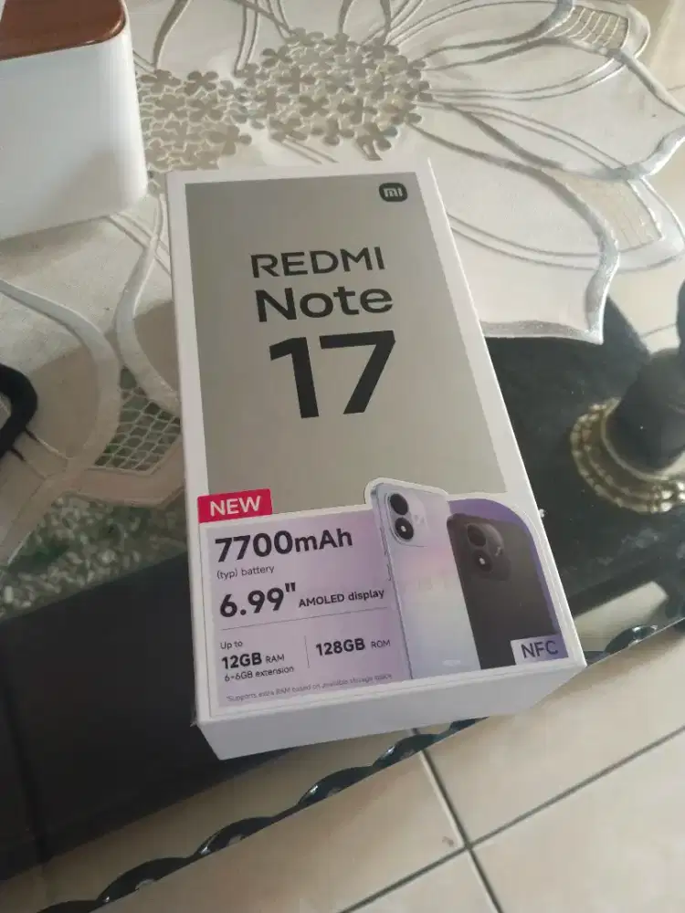 REDMI NOTE 17 6/128 BARU UNBOXING
