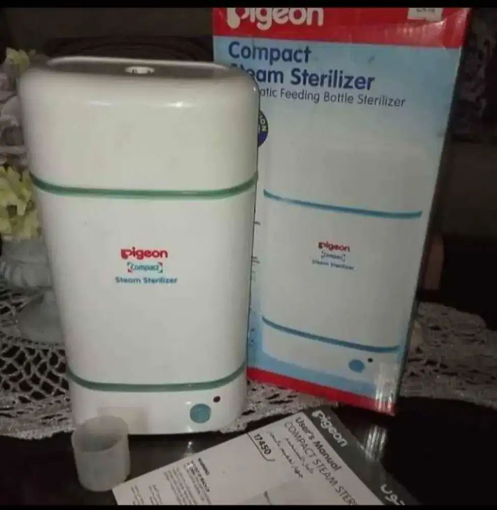 Jual Pigeon Compact Steam Sterilizer - Steril Botol Susu Bayi Otomatis