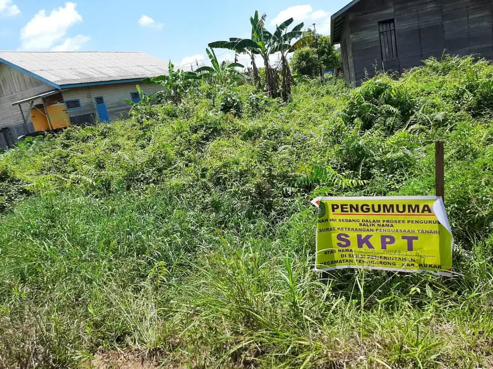 Dijual Tanah Ukuran 10x20 M persegi