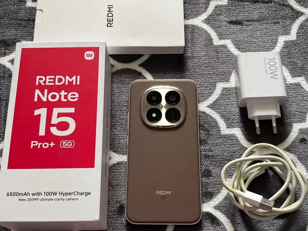 Redmi Note 15 Pro Plus 5G 8/256Gb Mocha Brown Resmi Garansi On