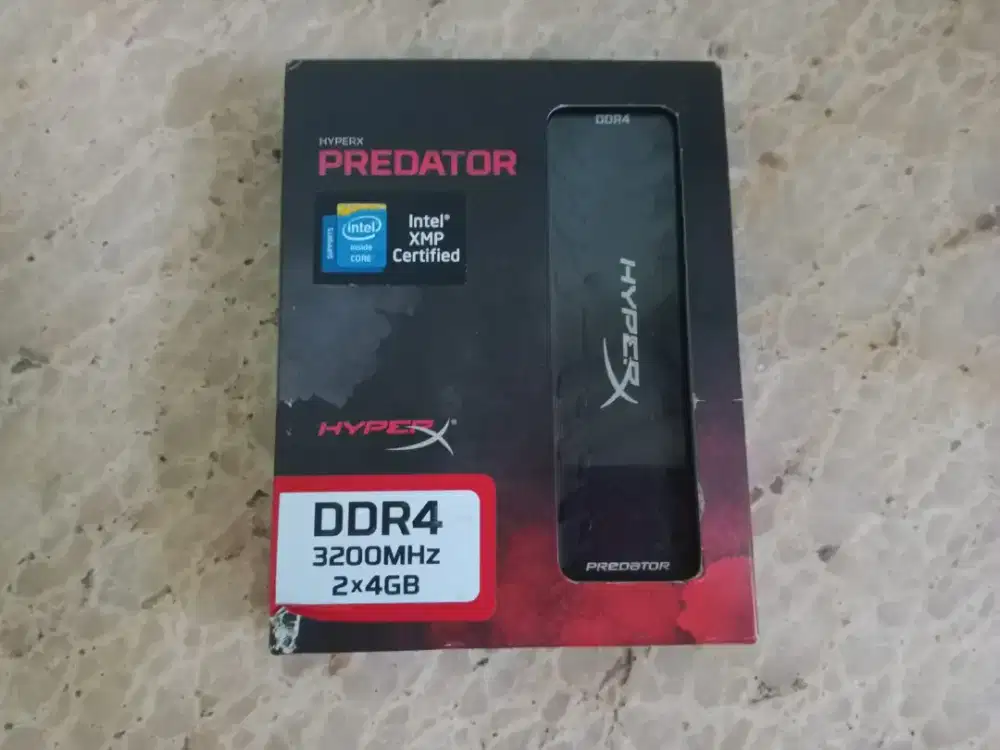RAM Gaming DDR4 Kingston Hyper X Predator 8Gb 3200MHz