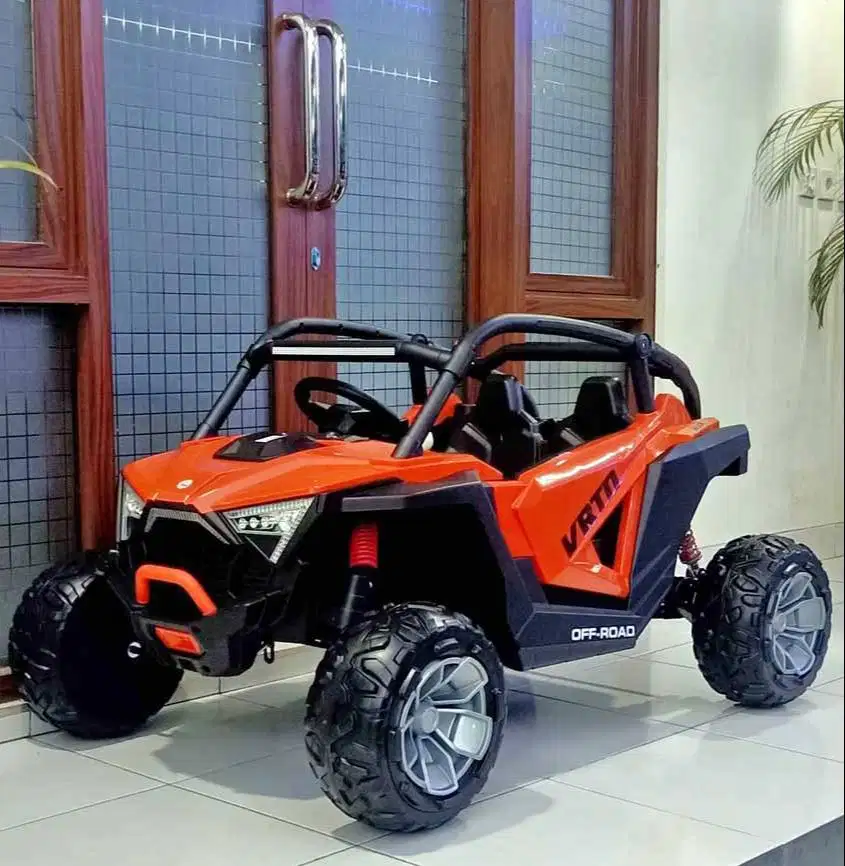 Mobil Aki Ban Karet Ukuran Besar ( Muat 2 Anak ) PMB 9288c Veriton