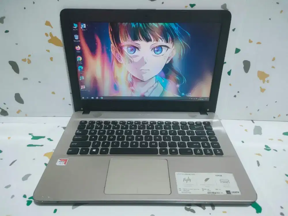 Laptop Asus X441M AMD Radeon A9 - HDD 500GB -4GB -SIAP PAKAI