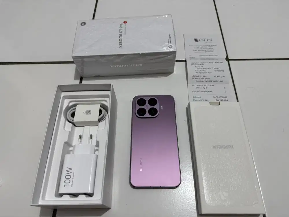 Xiaomi 17T Pro 12/512gb Deep Violet Resmi