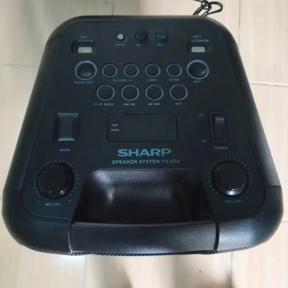 Sharp PS920 Speaker Portable