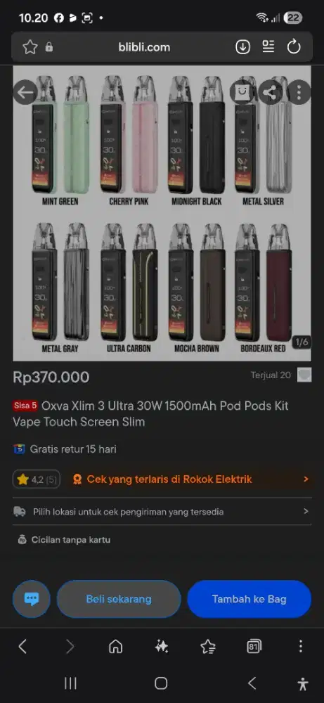 OXVA Xlim 3 Ultra New