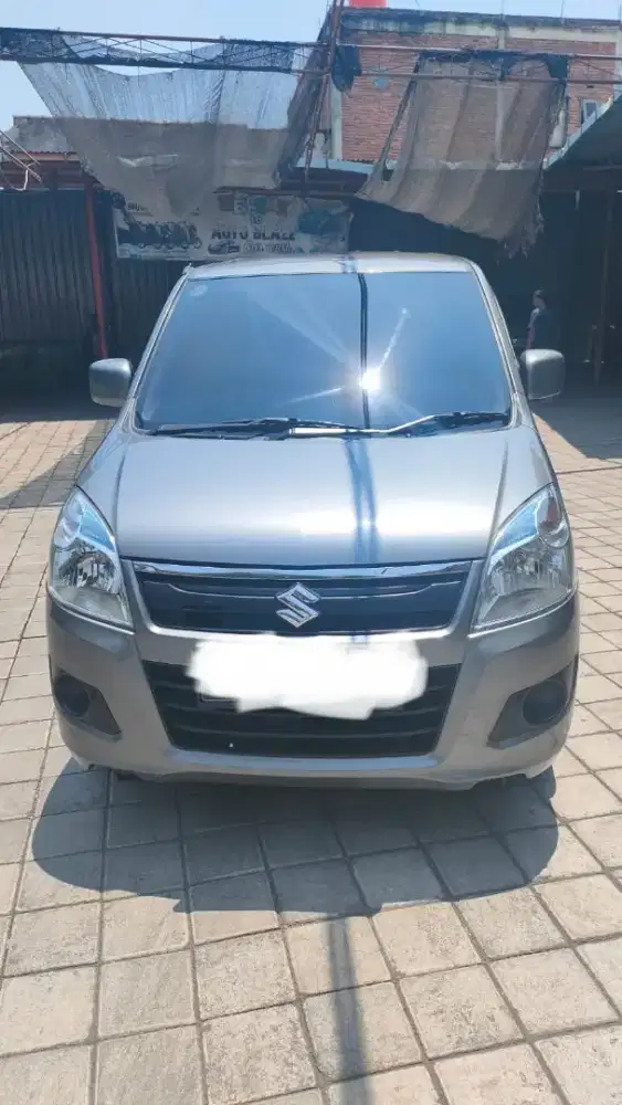 DIJUAL MOBIL SUZUKI KARIMUN WAGON R WARNA ABU PAJAK PANJANG