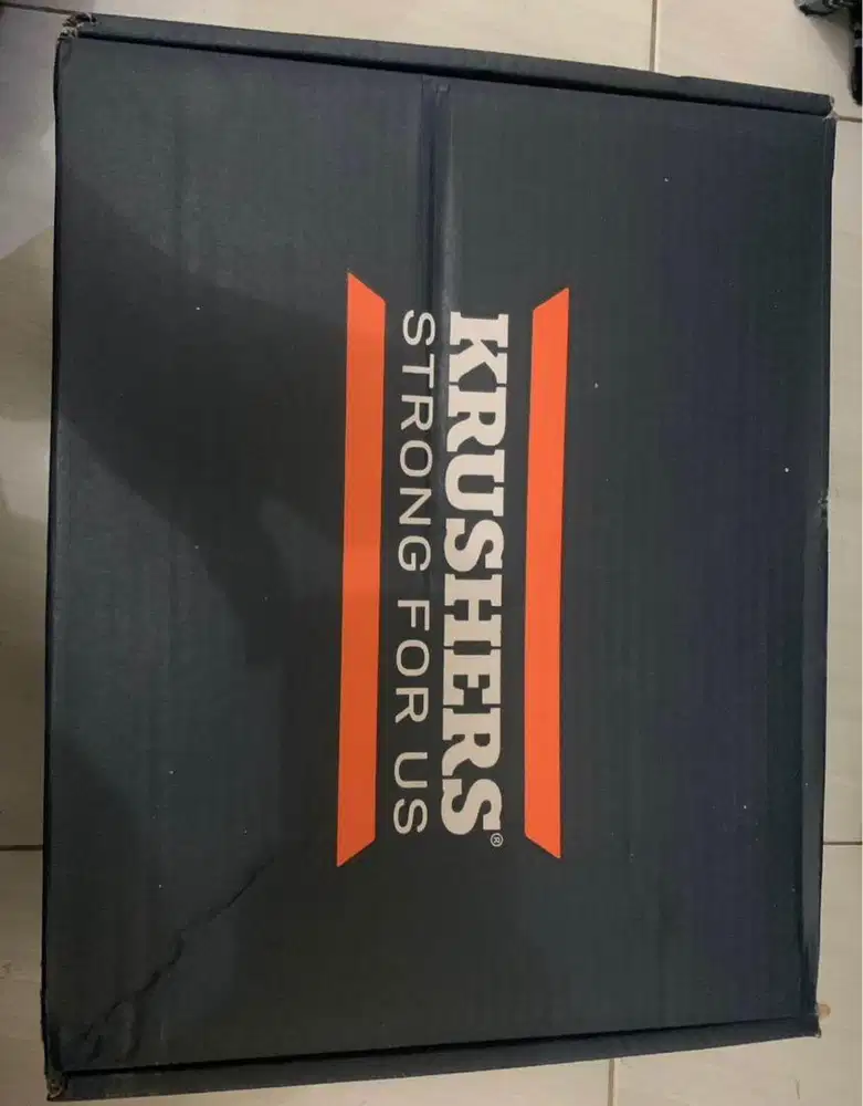 Sepatu krushers cokelat ori ukuran 9