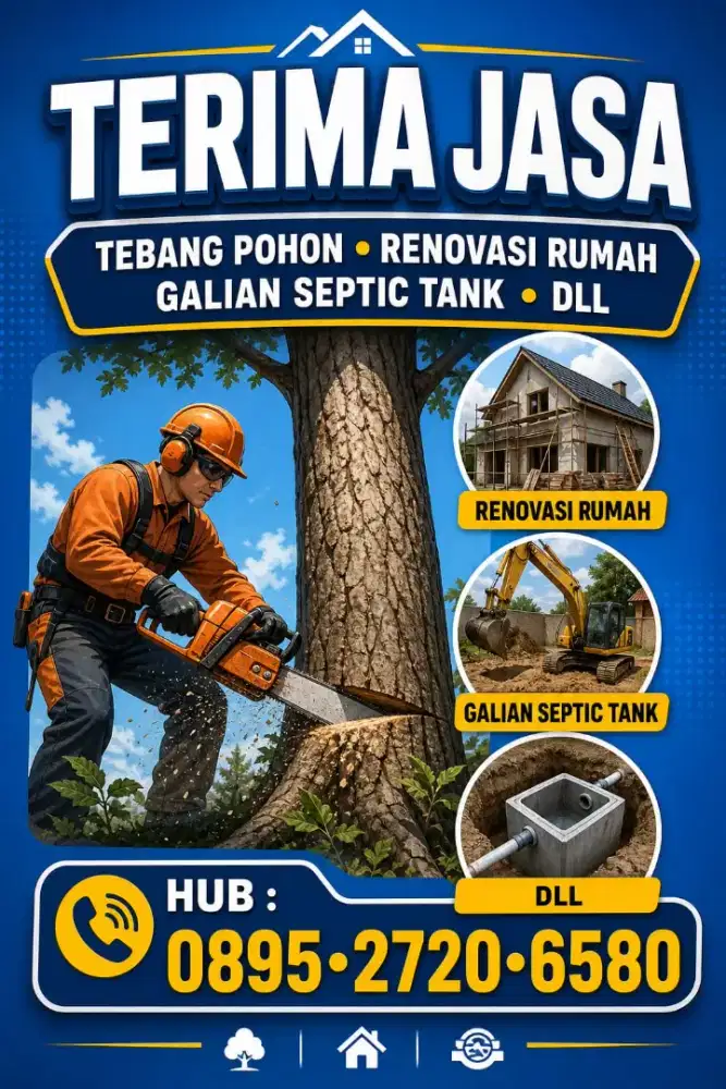 Cari pekerjaan untuk tebang pohon