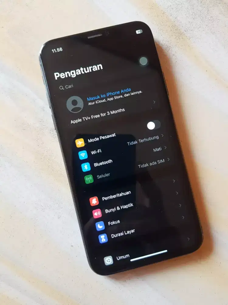 Iphone X batangan minus LCD aja