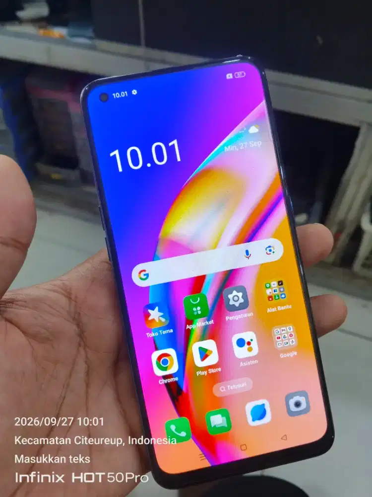 Oppo Reno 5f ram 8/128gb hp aja batangan