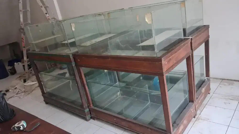 Di jual Aquarium Hamster 4set