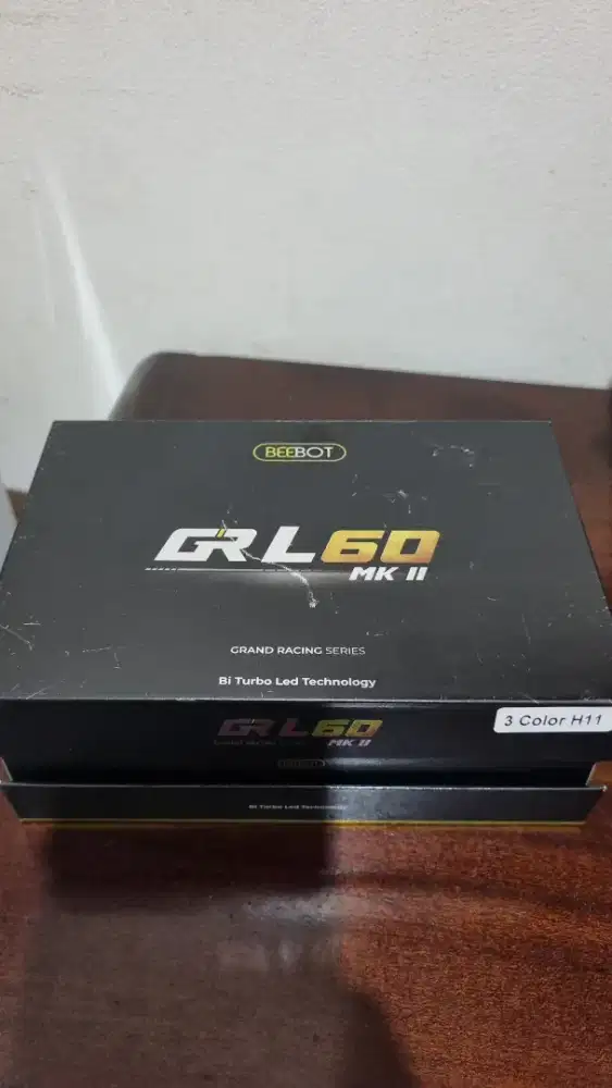 Foglamp LED merk Beebot GR L60 MK2 3 Warna H11