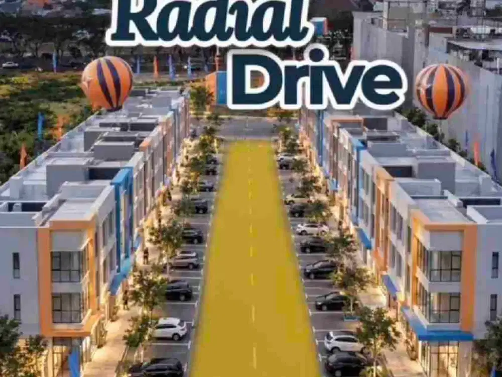JUAL : RUKO CITRALAND RADIAL DRIVE / RADIAL ROAD SURABAYA