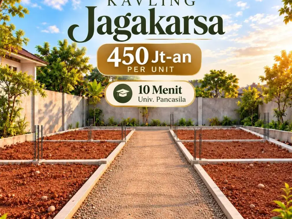 Kavling Hunian Free SHM 2 Menit Situ Babakan Jaksel