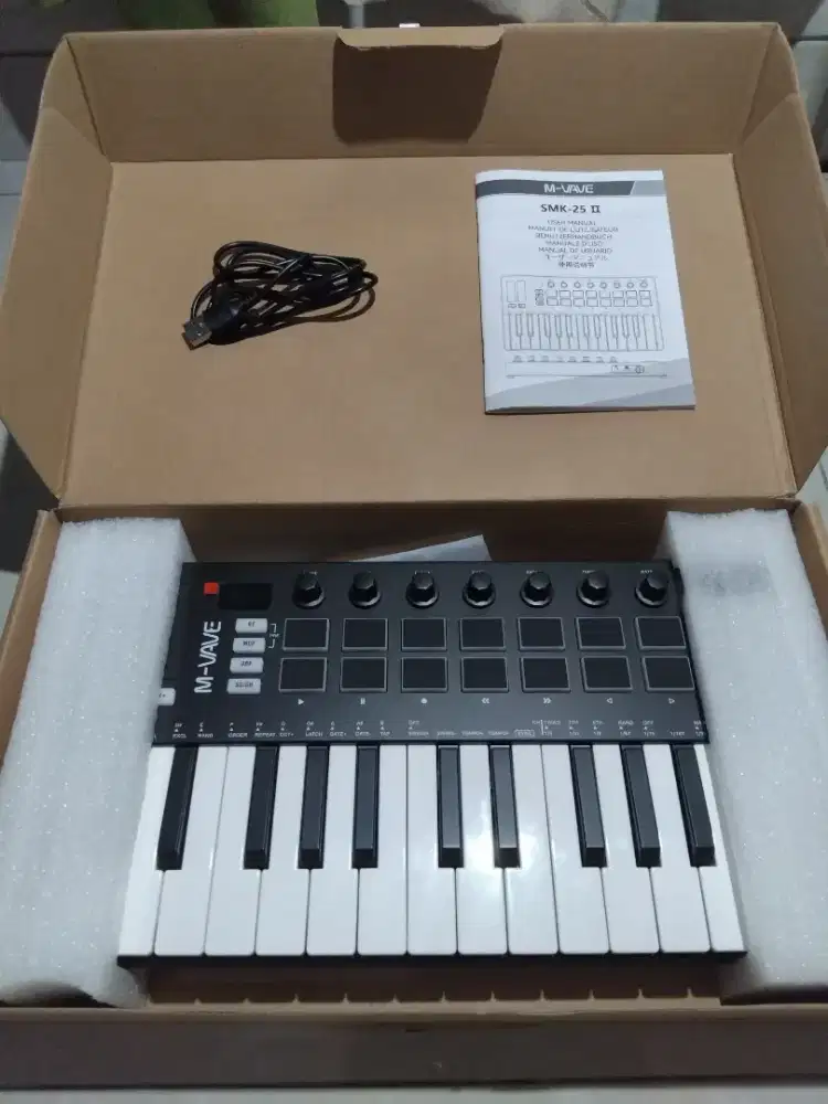 Midi keyboard M-Vave SMK 25 II - second like new