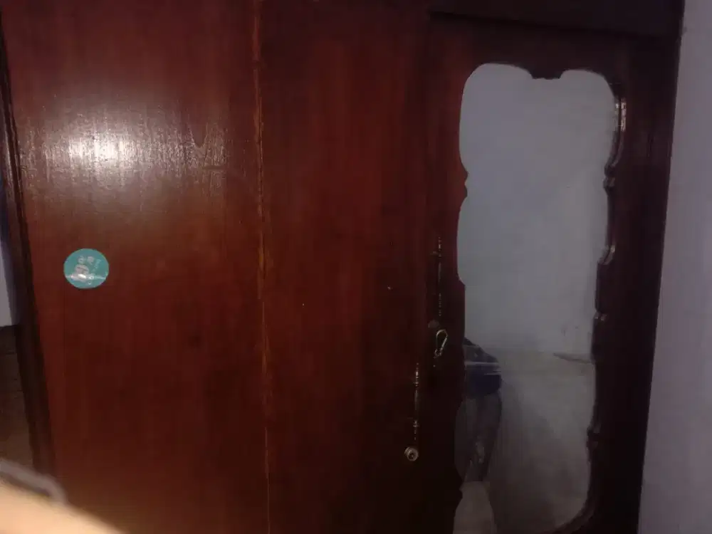 Jual lemari jati 2 pintu