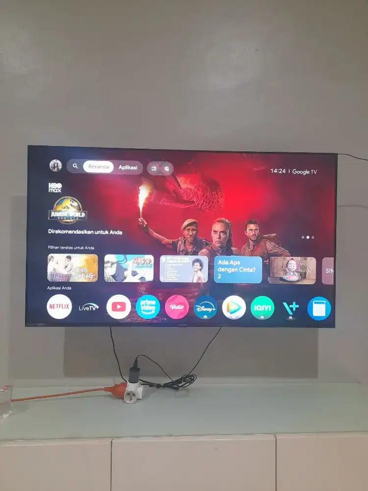 Jual TV Sharp Aquos 4K (Smart TV) tipe 50 inc