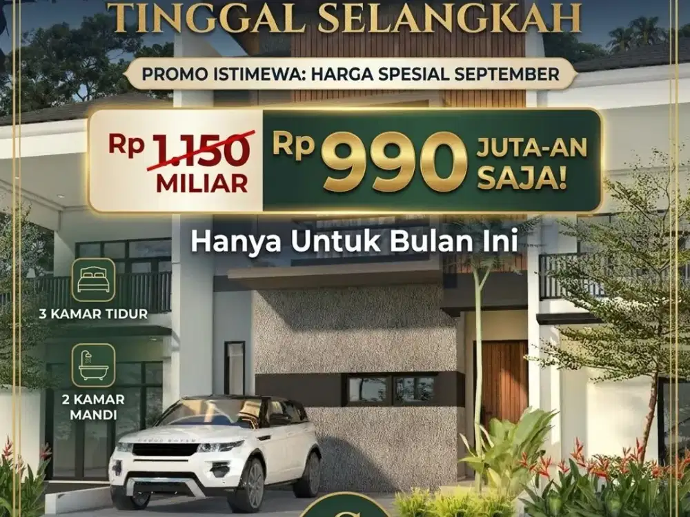 Elevia Homes Mandalajati Rumah 3KT 900 Jt