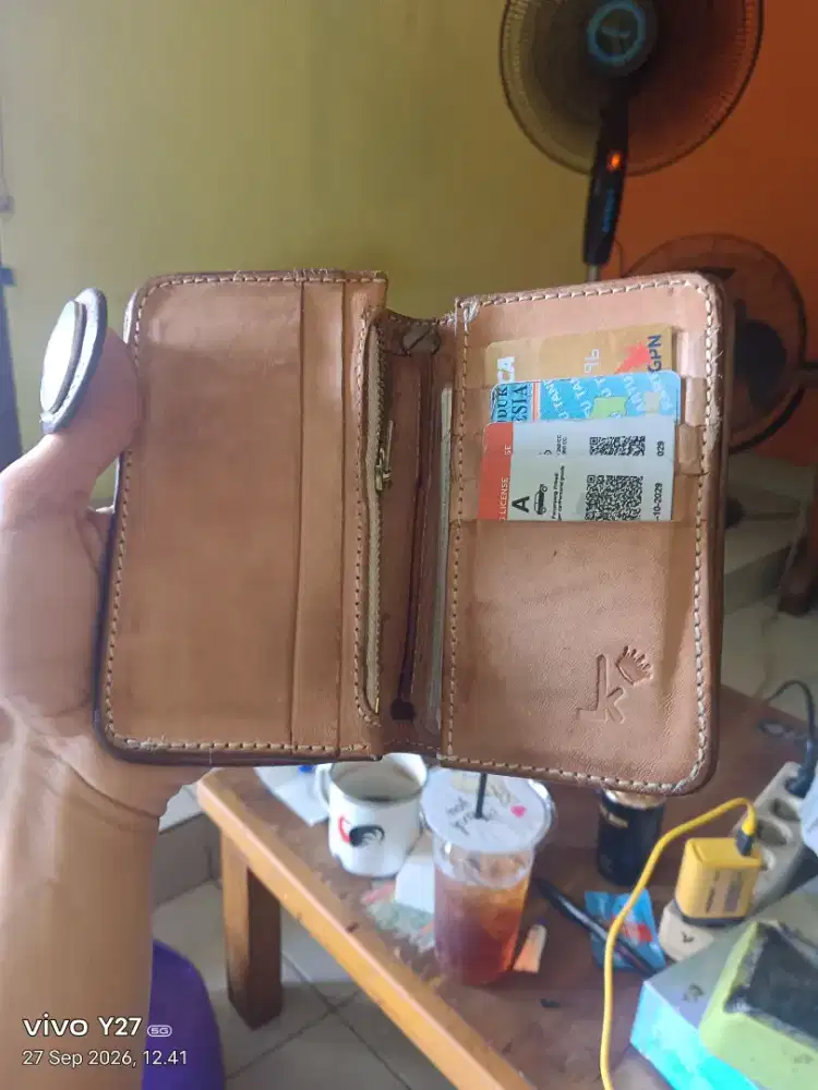 Dompet kulit Vintage